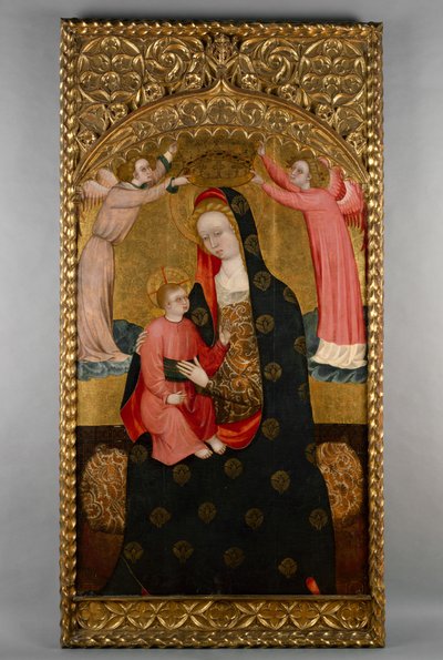 Virgin and Child with Angels by Master of Langa Master of Langa